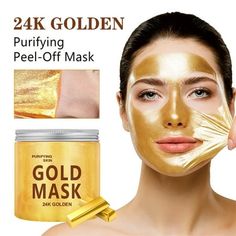 24KGold Peel Off Face Mask, Peel-Off Facial Mask Aging Lifting Moisturizing & Revitalizing Wrinkle- 1Blackheads Face Skin B5 120g/4fl.oz 24KGold Peel Off Face Mask, Peel-Off Facial Mask Aging Lifting Moisturizing & Revitalizing Wrinkle- 1Blackheads Face Skin B5 120g/4fl.oz About this item LIFT AND HYDRATES,TIGHTENS SKIN: Our mask is a luxurious facial T that deserves a place in your routine. Made with premium ingredients, it helps to lift and hydrates,tightens your skin, promoting a radiant and Natural Face Masks, Face Mask Peel Off, Peel Off Face Mask, Blackhead Mask, Instant Face Lift, Peel Off Mask, Best Face Mask, Glowing Complexion, Premium Ingredients