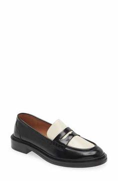 Vagabond Shoemakers Alex Penny Loafer (Women) | Nordstrom Loafer Women, Penny Loafer, A Well, Penny Loafers, Stacked Heel, Leather Loafers, Loafers For Women, Leather Working, Penny