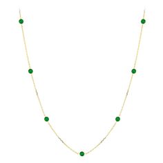 Item Code: 802811_white_16in&#44 Luxury Handmade Yellow Gold Emerald Necklace, Green Round Gemstone Diamond Necklace, Classic Green Gemstone Necklace, Green 14k Gold Necklace With Adjustable Chain, Classic Green Necklace For May Birthstone, Classic Green Birthstone Necklace, Elegant Green Birthstone Necklace With Delicate Chain, Elegant Green Cable Chain Necklace, Elegant Green Round Chain Necklace