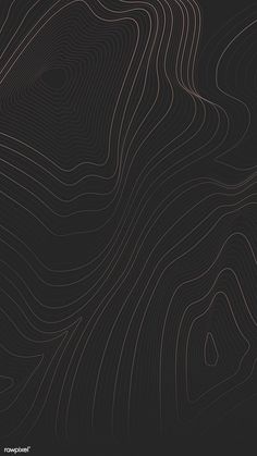 an abstract black and brown background with wavy lines