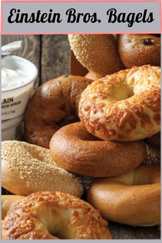 Einstein Bros. Bagels Einstein Bros Bagels, Baked Bagels, Bagel Bakery, The Bakery, Bagels, The Deal, Freshly Baked, Home Cooking, Food Inspiration