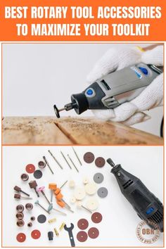 the best rotary tool accessories to maximuse your tool kit for woodworking and other projects