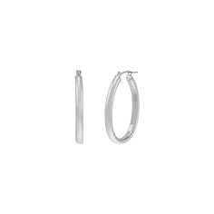 PRICES MAY VARY. TIMELESS DESIGN: These hoops prove that nothing beats a classic! They look great worn dressed up or down, with a cocktail dress or your favorite jeans and a tee. Crafted in polished 14K white gold, these earrings will go with any outfit, from casual wear to formal occasions. 14K WHITE GOLD: 14K white gold offers the luxury of gold jewelry with enhanced strength & improved practicality for daily wear with the immaculate shine of silver-colored jewelry MEASUREMENTS: 1 3/16 by 1/8 inches Welry’s your definitive digital destination for all things jewelry. As a part of the Richline Group, Welry is uniquely positioned to use our industry access and long-standing category knowledge to provide curated choices, guided discovery, and the promise of high quality. We’re here with a vi Tube Hoop Earrings, White Gold Earrings, The Promise, Timeless Design, Gold Jewelry, Daily Wear, Cocktail Dress, Hoop Earrings, White Gold