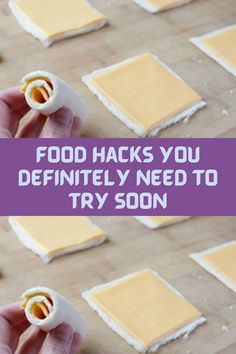 food hacks you definitely need to try soon - these are so easy and fun