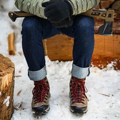 Danner Men's Arctic 600 7" Waterproof 200G Insulated Side-Zip Hiking Boot - Brown/Red - 67338 On Sale Now! This Item Ships FREE! COMMAND THE CONDITIONS The Arctic 600 is the answer for winter adventures both on and off the trail. Comfort won't be a question with the ultra-cushy Vibram SPE midsole. The Vibram Nisqually Arctic Grip outsole provides the tech you need for traction on snow and ice. And matched with 200G of PrimaLoft insulation and Danner Dry waterproof protection, the Arctic 600 will Man Essentials, Cold Weather Hiking, Insulated Boots, Snow Trip, Mountaineering Boots, Side Zip Boots, Mens Winter Boots, Mens Winter, Winter Hiking