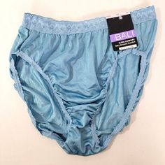 Item: Bali Women's Hi-Cut Panty Panties New V274 Size M 6 Medium 100% Nylon Blue All Items Come From A Non-Smoking Home. Items Are New With Tags Unless Otherwise Stated. Thank You For Shopping! Fitted Light Blue Nylon Bottoms, Light Blue Nylon Bottoms For Summer, Short Blue Bottoms For Daywear, Blue Nylon Brief Bottoms, Blue Fitted Bottoms For Daywear, Fitted Blue Bottoms For Daywear, Attention Grabbers, Tie Front Cardigan, Rayon Pants