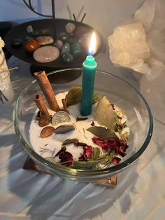 Love Spell Bowl, Money Candle Spell, Powerful Money Spells, Money Candle, Money Spell, Witch Room, Magia Das Ervas, Witch Spirituality