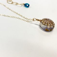 Ocean-inspired Shell Necklace As Gift, Ocean-inspired Shell Necklace For Gift, Ocean-inspired Abalone Shell Necklace, Hand Wrapped Shell Jewelry, Wire Wrapped Shell Necklaces, Spiral Wire Wrapped Jewelry For Beach, Wire Wrapped Shell Necklaces In Shell Shape, Wire Wrapped Shell Necklace Gift, Ocean-inspired Shell Necklace