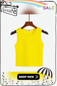 New Summer Style Women Cotton Tank Top for Ladies Multicolor Casual Tops Sleeveless Crop Tank Top Camisole 14 Colors Spring Solid Color Sleeveless Blouse, Summer Solid Vest Crop Top, Sleeveless Tank Top For Summer, Sleeveless Solid Color Tops For Spring, Spring Sleeveless Solid Color Tops, Sleeveless Solid Color Summer Tops, Trendy Solid Color Summer Tank Top, Solid Sleeveless Vest Tank Top, Summer Sleeveless Vest In Solid Color