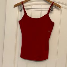 New York & Company Red Spaghetti Strap Camisole. Size S. Nwt. Smoke Free Household. Red Spaghetti, Red Camisole, Rayon Pants, Jelly Shoes, Walker Boots, Pajama Shirt, Rain And Snow Boots, Sneaker Shopping, Trending Accessories