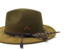 "The Gustavo Hat- Tulum Collection Fedora Hat One Size Design- With a tie of a knot, adjust the fit of your hat to the ideal size. 21 ¼ to 23 ¼ inches. Color: Sun Bleached Olive Green Bolo Braided Cord Natural Ringneck Pheasant Feather Hand Stitched Agave Motif Material: 65% Cotton , 35% Polyester Dimensions: Brim: 2 7/8\", Crown: 4\" We take pride in hand crafted goods & natures unique imperfections. No two hats are the same." Womens Fedora, Pheasant Feathers, Hat Box, Green Hats, Mens Green, Wedding Hats, Fedora Hat, Perfect Christmas Gifts, One Size Fits All