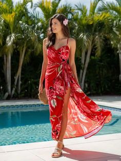 Aloha, Luau Ladies! Your Ultimate Guide to Island Style 9 Luau Party Outfit, Hawaiian Party Outfit, Hawaiian Outfit Women, Luau Outfits, Hula Skirt, Hawaiian Print Shirts, Hawaiian Luau Party, Banana Hair Clips, Aloha Print