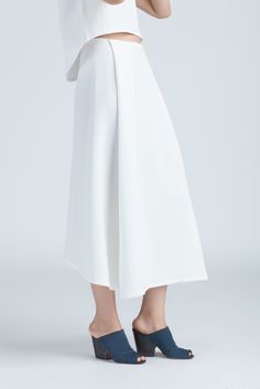 KAAREM Recital Dress, White Midi Skirt, Camisole Dress, Midi Length Skirts, Ethical Clothing, High Waist Bottoms, Skirt White, Pleated Midi Skirt, Wedding Dresses Unique