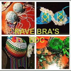 Customize Your Bra The Way You'll Love It! It Takes 1-2 Weeks To Make And Ship Prices Range From $30-$100 Depending On Your Design And Theme. I'm Selling Us Only Shipping Not Included I Sell On Etsy @Uniqueravedesign And Instagram Decorated Bras, Rave Costume, Posture Bra, Costume Bra, Pink Awareness, Diy Bra, Calvin Klein Bra, Rave Costumes, Rave Bra