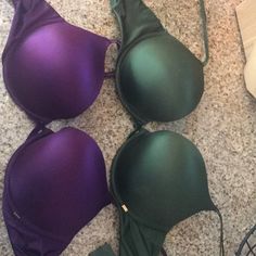 Brand New!!! Will Seperate Bundle Purple Stretch Seamless Bra, Purple Seamless Stretch Bra, Purple Push-up Bra With Padded Cups, Victoria's Secret Purple Underwire Bra, Victoria's Secret Purple Bra With Built-in Bra, Victoria's Secret Purple Padded Bra, Stretch Purple Bra With Padded Cups, Purple Stretch Bra With Padded Cups, Victoria's Secret Purple Bra For Party