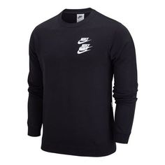 Nike Sportswear Logo Hoodie Sportswear Logo, Round Neck Sweatshirts, Men Fashion Casual Outfits, Stylish Sneakers, Nike Sportswear, Men Fashion, Fashion Casual, Perfect Pair, Long Sleeve Tshirt Men