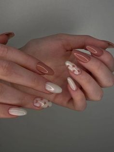 Fur Nails, Winter Nail Art Designs, Chic Nail Art, Amazing Nails, Casual Nails, Blush Nails