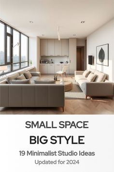 minimalist studio apartment décor condo Small Space Stairs, Luxury Studio Apartments, Home Interior Design Living Room, Interior Design Living Room Small, Minimalist Studio, Mini Apartments, Condo Interior Design