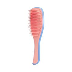 Tangle Teezer The Ultimate Detangling Brush, Dry and Wet Hair Brush Detangler for All Hair Types, Apricot Blaze Features: Wet or Dry Hair: Our Tangle Teezer brush treats dry and wet hair with plenty of TLC; A fan favorite, this Tangle Teezer hair brush is an expert in treating vulnerable strands in and out of the shower Perfect Shower Brush: Use this shower hair brush to thoroughly distribute hair products while bathing; This gentle detangling brush also allows for effortless detangling afterwards Innovative Design: This detangling hairbrush for women and men features 325 unique flexible teeth and 2-tier technology with added flex for wet hair Frizz-Free Shine: Long, flexible teeth detangle, remove knots and reduce breakage, while short teeth smooth, for glossy, frizz-free hair Locks You L Tangle Teezer Brush, Wet Hair Brush, Best Detangling Brush, Shower Hair, Growing Your Hair Out, Shower Brush, Tangle Teezer, Frizz Free Hair, Tangled Hair