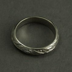 Elven Ring Leaf Band Fantasy Ring Elven Jewelry Elf Ring Elvish Ring Gold Elven Ring Men's Wedding Ring Women's Band Nature Lover Ring Now our Popular Elven Band is available in solid 14K Gold! Hand cast in our studio, this is a wonderful band for the nature lover in your life. It features an intricate leaf design in relief around the entire band. Measuring a hefty 5mm wide by 2mm thick, this is a solid band to last a lifetime! Organic and unique, you can't go wrong with this band! Blazer Arts i Round Wedding Rings With Polished Finish, Sterling Silver Dome Ring For Wedding With Polished Finish, Wedding Rings With Polished Finish And Round Band, Wedding Rings With Polished Finish, Wedding White Gold Dome Ring With Polished Finish, Polished Finish Wedding Ring, Sterling Silver Dome Wedding Ring, Round Sterling Silver Dome Wedding Ring, Formal Stackable Rings With Decorative Band