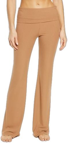 Flare Leg Pants, Kim Kardashian, Rib Knit, Pajama Pants, Khaki Pants, Mid Rise, To Create, Lounge, Nordstrom