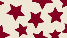 many red stars on a white background