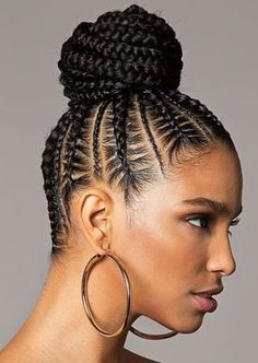 Plaits Hairstyles Black, Cornrows Natural Hair, Scalp Braids, Cornrows Braids For Black Women, Natural Braided Hairstyles, Goddess Braids Hairstyles, Quick Braided Hairstyles