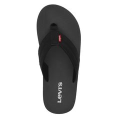 A sandal perfect for bold,casual style both indoors and out. These Levi's sandals are made with durable synthetic leather uppers and have an ultra-comfy footbed. Extra comfortable and extra trendy, these men's shoes will easily show off your laid-back casual side. They will be the perfect addition to any look from jeans to shorts, or swim trunks to joggers.