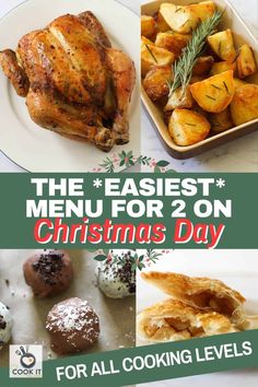 the easyest menu for 2 on christmas day for all cooking levels - click here