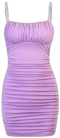 Mini Dress Elegant, Spaghetti Strap Dress, Lilac Dress, Dress Elegant, Ruched Dress, Strap Dress, Spaghetti Strap Dresses, Bodycon Mini Dress, Step Up