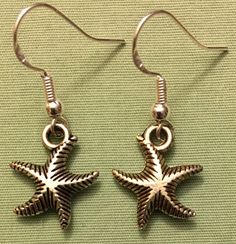 Starfish Earrings, Fashion Jewelry Earrings, Cute Charms, Ear Wires, Starfish, Fashion Watches, Silver Fashion, Ebay Store, Jewelry Watches