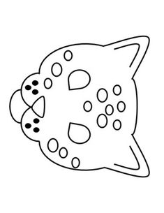 Jaguar and Panther Mask Templates by SongBird Learning | TpT Crocodile Mask Template, Jaguar Craft, Zoo Dramatic Play, Animal Mask Templates, Jaguar Mask, Habitat Project, Pastel Rectangular, Mask Templates, Mask Craft