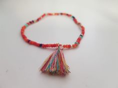 Shipping from Ibiza / Spain Have a piece of Ibiza and feel the island vibe. S H I P P I N G ∙ T I M E Europe: 1-2 weeks USA: 2-3 weeks Canada: 2-4 weeks Australia - Currently no shipments to Australia due to Corona Super cute and fun colorful stretch anklet for women and girls. The anklet is made with high-quality rubber band that will last for a long time. You can wear it to the beach and get it wet no problem. The listing is for a SINGLE anklet. Length: 22 cm / 8.5 inches T O P ∙ S E R V I C E Adjustable Beaded Bracelets With Tassels For Beach, Bohemian Friendship Bracelets For Summer Beach Party, Bohemian Friendship Bracelets For Beach Party, Bohemian Orange Friendship Bracelets For Vacation, Bohemian Style Summer Friendship Bracelets For Beach Party, Adjustable Tassel Jewelry For Beach, Adjustable Tassel Jewelry For The Beach, Bohemian Beaded Friendship Bracelets For Beach Party, Bohemian Red Beaded Bracelets For Vacation