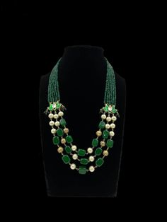 Gorgeous Green beads Victorian style statement Necklace. Necklace length: 18 inches Highest quality and craftsmanship Free US shipping Since natural semiprecious beads are used in this necklace, Color and shape of the green beads may vary slightly Please let me know if you have any questions Temple Jewelry Necklaces With Gemstone Beads For Celebrations, Spiritual Necklaces With Gemstone Beads For Festive Season, Spiritual Gemstone Beads Necklace For Festive Season, Fusion Style Faceted Bead Necklaces As Gift, Green Polished Bead Necklaces In Temple Style, Green Faceted Beads Necklaces For Festivals, Elegant Gemstone Beads Mala For Festivals, Fusion Style Necklace With Faceted Beads For Gift, Fusion Style Necklace With Faceted Beads As Gift