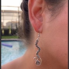 Silver Wire Handmade Lightweight Not Tarnishing Silver Wire Earrings, Hand Crafted Jewelry, Crafted Jewelry, Hair Sticks, Wire Earrings, Jewelry Silver, Earrings Color, Jewellery Making, Silver Wire