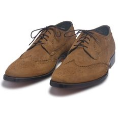 A product you are investing in so much should be able to portray your personality as well. These brogues tipped, derby leather shoes do just that by portraying a well defined, chic and sharp personality with its exquisite stylings and designing. Making use of premium quality suede leather, these leather shoes are available in a classic brown shade, a neutral shade that blends well with numerous other colors. The shoes come with an intelligently crafted centrally opened lacing system in a dark brown shade providing with a perfect contrast that is nice to look at. Taking your fashion standards to a whole other level, these are modernized with a self-cut laser design on the tips of the shoes adding a luxurious element to the experience. Focusing not only on looks, but the interiors are also p Classic Wingtip Lace-up Shoes For Derby, Classic Suede Lace-up Shoes With Leather Sole, Classic Brown Lace-up Shoes With Suede Lining, Suede Wingtip Dress Shoes For Office, Semi-formal Leather Shoes With Suede Lining And Almond Toe, Elegant Formal Lace-up Shoes With Suede Lining, Classic Lace-up Shoes With Suede Lining And Round Toe, Luxury Business Oxfords With Suede Lining, High-quality Suede Dress Shoes For Formal Occasions