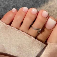 Ideas For Pedicure, Natural Gel Pedicure, Beach Wedding Pedicure Ideas, Nails For Feet Ideas, Pink Ombre Pedicure, American Tip Pedicure, Modern French Pedicure, Pedicure Toe Nails Summer, Pedicure Ideas Ombre