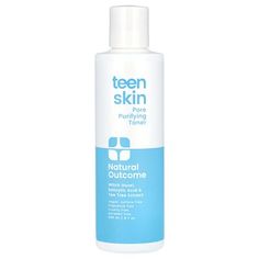 Witch Hazel, Salicylic Acid & Tea Tree ExtractFor Teens & Pre TeensPurifyVegan & Cruelty FreeParaben FreeSulfate FreeNo Harmful ChemicalsPore purifying facial toner to minimize the appearance of pores, cleanse & clarify skin.Witch hazel - helps tighten pores & controls excess sebum oil.Salicylic acid - works to unclog pores & clarify skin.Tea tree - clears & heals skin, helps prevent breakouts. Skin Tea, Skin Pores, Tighten Pores, Unclog Pores, Sodium Bicarbonate, Acid Reflux, Facial Toner, Witch Hazel, Skin Healing