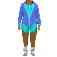 Irish Dance Onesie Casual Halloween Onesie For Sleep, Novelty Winter Onesie For Loungewear, Novelty Long Sleeve Onesie For Costume Party, Unisex Long Sleeve Onesie For Loungewear, Fitted Casual Onesie For Pajama Party, Fitted Blue Onesie For Bedtime, Stretch Long Sleeve Onesie For Sleep, Casual Halloween Onesie For Loungewear, Casual Halloween Costume Party Onesie