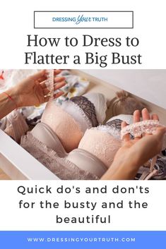 Fashion For Big Chested Women, Tops For Heavy Busted Women, Flattering Outfits For Big Bust, Outfits For Big Busted Women, Outfits For Large Busted Women, Larger Bust Outfits, Dresses For Big Bust, Bra Shirt, Big Bust Fashion