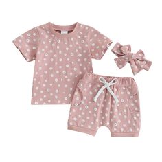 PRICES MAY VARY. MATERIAL---Summer baby girl clothes, toddler girl clothes, baby girl floral outfits, is made of premium 95% cotton, 5% spandex material, super soft, skin-friendly, breathable, very durable, good stretchy, not easy to deform and fade, light weight, comfortable for baby daily wear or outdoor activites. Baby girl summer outfit, 2pcs baby girl shorts set, best gifts for your little princess! DESIGN---Infant girl casual outfits, baby girl shorts, newborn baby girl clothes, floral bab Toddler Girl Outfits Summer, Toddler Girl Summer, Family Outings, Boho Summer Outfits, Summer Baby Clothes, Everyday Adventures, Girls Summer Outfits