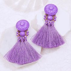 Purple Fast Shipping Will Ship The Day Of Or The Day After Cheetah Print Hair, Wide Brim Felt Hat, Lilac Earrings, Gold Diamond Hoop Earrings, Grey Ribbon, Purple Amethyst Ring, Ceramic Angels, Flower Choker, Drop Pendant Necklace