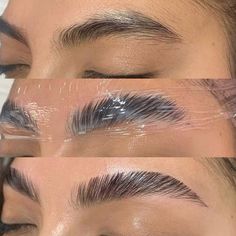 Laminated And Tinted Brows, My Lamination Lift, Sobrancelhas Brow Lamination, Eye Lash Design, Lashes And Eyebrows, Grow Eyebrows Thicker