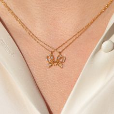 Show your bestie how much they mean to you with our ILY BFF Necklace Set! These whimsical necklaces are a symbol of your special bond, letting you and your bestie spread your wings in style. Whimsical Necklaces, Whimsical Necklace, Bff Necklace, Bff Necklaces, A Symbol, Your Special, Necklace Set, Sale Items, In Style