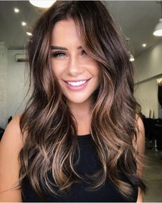 #hair #brunette #prettyhair #hairstyles #haircare #hairproducts #brownhair Subtle Balayage Brunette, 30 Hair Color, Brunette Ombre, Subtle Balayage, Hair Color Caramel, Brunette Balayage, Caramel Hair, Long Brown Hair