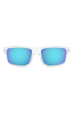 With a high-wrap design, lightweight O Matter™ frames and Prizm lenses, these sporty sunglasses make a statement every time you step out the door. 61mm lens width; 17mm bridge width; 132mm temple length 100% UV protection Prizm lenses provide unprecedented control of light transmission resulting in colors precisely tuned to maximize contrast and enhance visibility Prescription-compatible O Matter propionate Made in the USA Optic White Sunglasses With Mirrored Lenses For Outdoor, Sports Sunglasses With Uv Protection And Clear Color, Clear Shield Sunglasses With Gradient Lenses For Outdoor, Clear Shield Sunglasses With Mirrored Lenses For Outdoor, Sports Sunglasses With Clear Mirrored Lenses, Outdoor Clear Shield Sunglasses With Gradient Lenses, Sports Clear Sunglasses With Mirrored Lenses, Clear Mirrored Shield Sunglasses For Outdoor, Outdoor Clear Shield Sunglasses With Mirrored Lenses