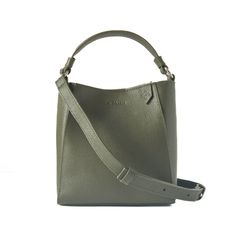 "Made with cowhide pebbled leather, our new Yaya Bucket Bag is the ideal size when you want a bag that's not too big, not too small, and comfortable enough to carry all day. Designed to take on the day by your side, our bucket bag features a stylish design that allows you dress it up or down, as well as a functional interior to carry all your essentials. With a roomy interior and two wall pockets, the Yaya allows you to carry your phone, keys, sunglasses, lipsticks, small wallet, with some room Pebbled Leather Crossbody Shoulder Bag For On-the-go, Double Handle Pebbled Leather Shoulder Bag For On-the-go, Bucket Satchel With Detachable Strap, Solid Bucket Bag With Detachable Strap For Daily Use, Solid Crossbody Satchel In Soft Leather, Solid Bucket Bag With Adjustable Strap For Everyday Use, Textured Leather Hobo Shoulder Bag For Daily Use, Everyday Use Bucket Bag With Adjustable Strap, Daily Use Textured Leather Hobo Shoulder Bag