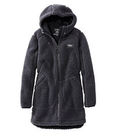 #LLBean: Women's Mountain Pile Fleece Coat Ll Bean Women, Cozy Coats, Fleece Coat, Womens Fleece, Sherpa Fleece, Ll Bean, L L Bean, Outerwear Women, Fleece Jacket