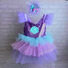 mermaid costume.mermaid dress ,Baby Girl Dress Special Occasion, First Birthday Dress, Baby Girl Party Dress,Ariel dress , easter dress by LaylaPartyDesign on Etsy Princess Style Fairy Dress For Summer Costume Party, Princess Style Fitted Fairy Dress For Pageant, Cute Ruffled Fairy Dress For Costume Party, Summer Fitted Pageant Dress With Ruffles, Fitted Summer Pageant Dress With Ruffles, Purple Princess Dress For Summer Pageant, Playful Fairy Dress With Ruffles For Party, Playful Ruffled Fairy Dress For Party, Fitted Whimsical Fairy Dress For Party