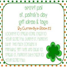 a st patrick's day gift idea for the kids to use in their room